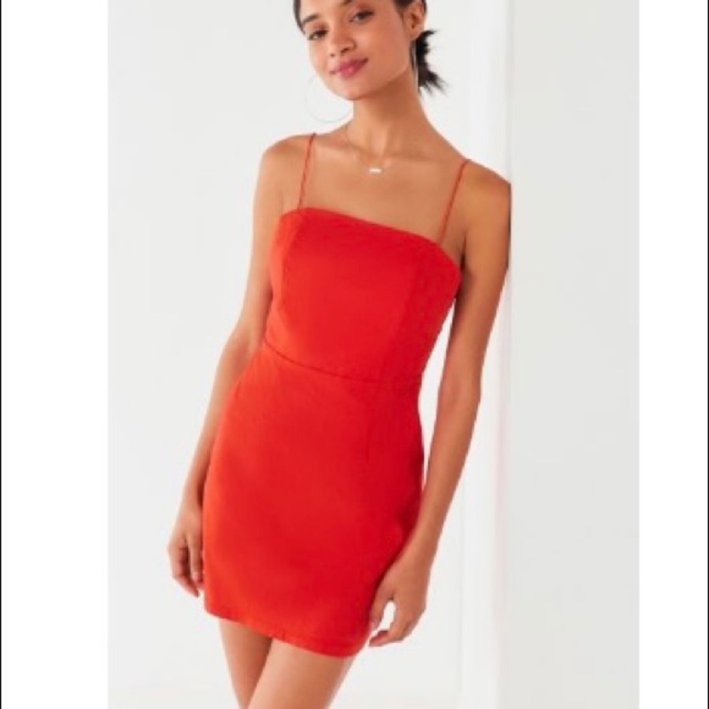 Linen Mini Dress
